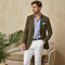 Blazer Classique Premium pour Homme - Coupe Ajustée et Confortable