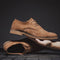 Men's Brown Suede Derby Shoe