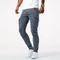 Jeans cargo stretch pour homme – Pantalon en denim décontracté coupe ajustée