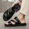 Sandales pour Hommes | Slip-On Décontractées | Fait Main & Confortables | Design d'Été en Microfibre
